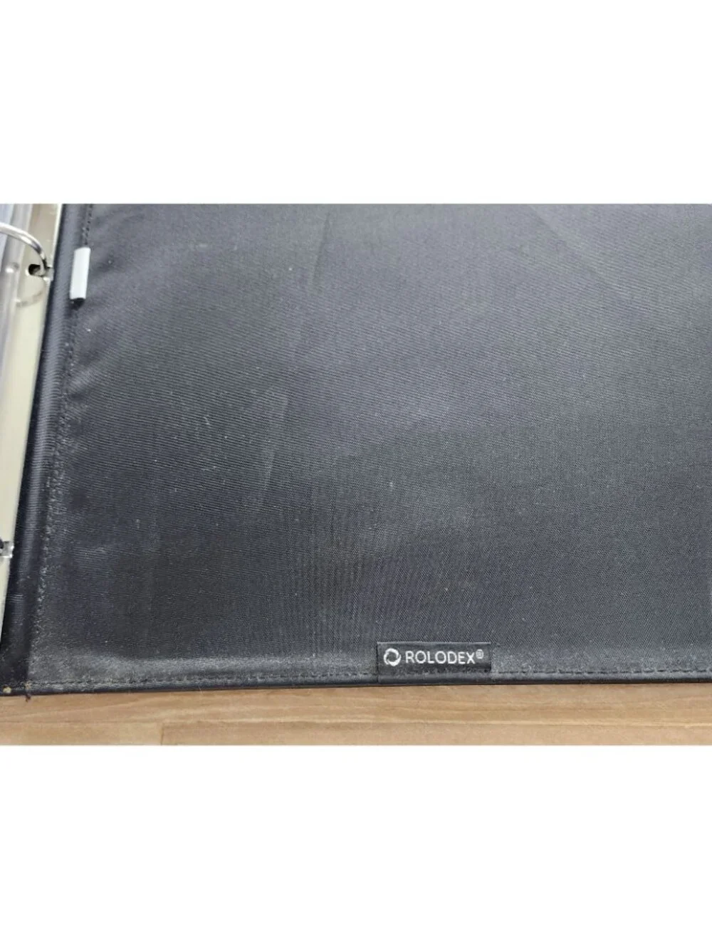 Rolodex Business Card Binder Portfolio w/ 9 Pages Black